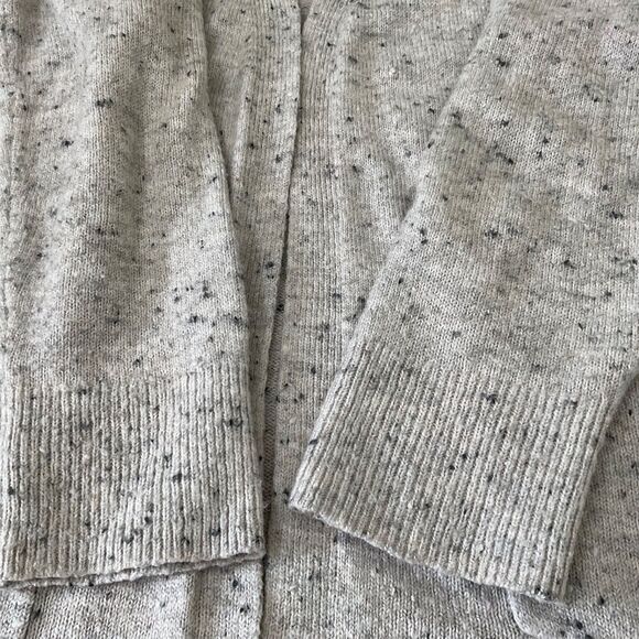 Madewell Donegal Kent coziest yarn Oversized Size L speckled gray long line - Picture 16 of 16